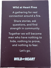 Load image into Gallery viewer, Fires Question Card Deck - for Men

